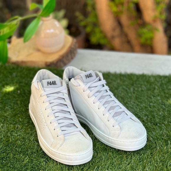 P448 JOHN SNEAKERS John Mid Sneaker (Women) size 36 US 6 - Picture 12 of 15